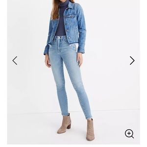 Madewell 10” rise jeans